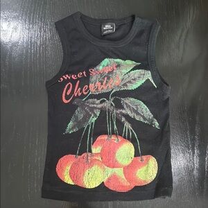 Urban Outfitters Sweet Cherries Graphic Tank Top (Like New)